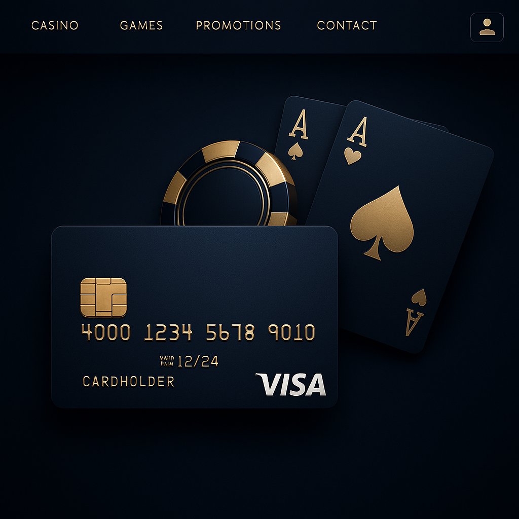Casino med Visa — Kortbetalning på Casino Sverige