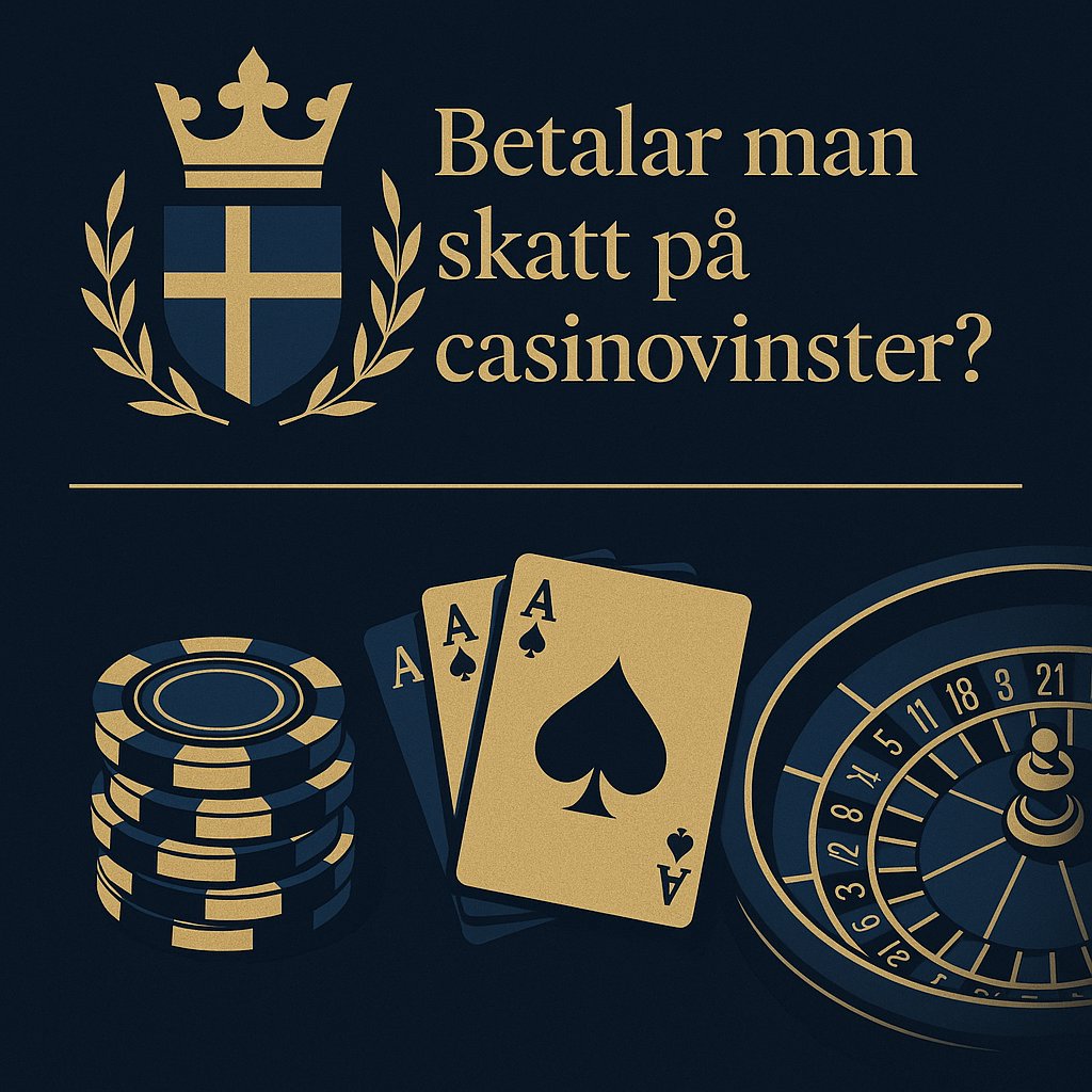 Casino Skatt Sverige — Betalar man Skatt på Casinovinster?